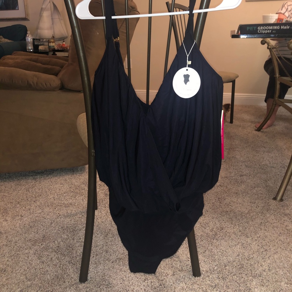 Black Gottex ladies swim suit